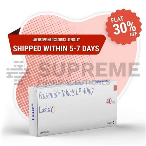 Buy Furosemide 40 Mg Online At Rs 15 Box In Mumbai ID 2850154610162