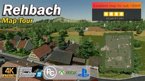 Rehbach Map Tour Farming Simulator Youtube