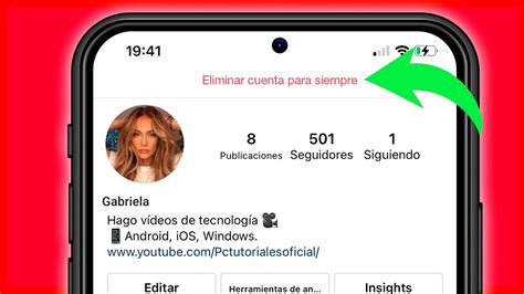 C Mo Eliminar Cuenta De Instagram Para Siempre Desde Un Celular