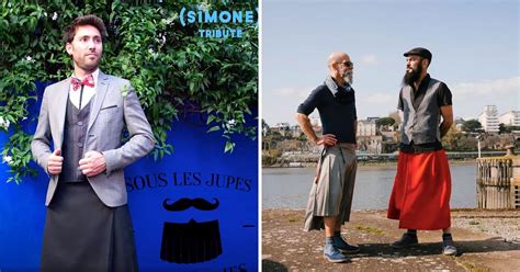 video   les hommes reportaient des jupes