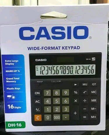 Jual Calculator Casio Dh Kalkulator Digit Casio Besar Di Lapak