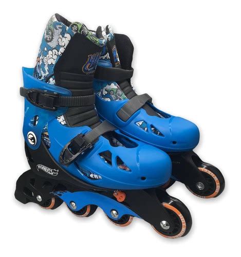 Patins Infantil Hot Wheels Proteção 33 36 Parcelamento sem juros