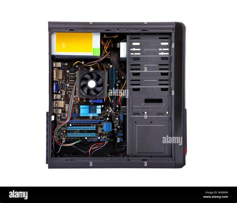 computer system unit side view Stock Photo - Alamy