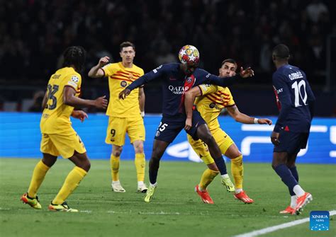 Uefa Champions League Quarterfinal 1st Leg Match Psg Vs Fc Barcelona