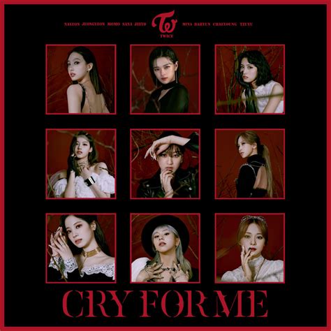 TWICE - Cry For Me Album Cover by A1Rodrigu3z on DeviantArt Never Let It Go, Twice Album, Lip ...