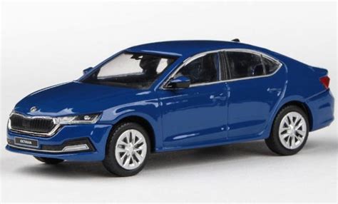 Modellautos Skoda Octavia Abrex Iv Blau Online Modellautos At