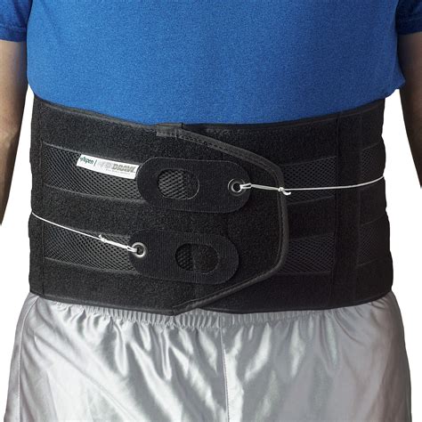 Aspen Quikdraw Pro Back Brace With Pulley System For Lower Back And