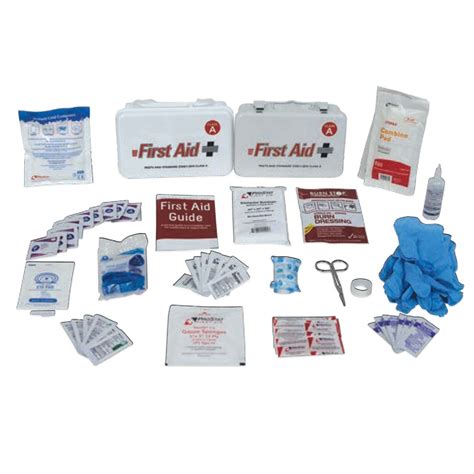 10 Person Plastic Case First Aid Kit Fa10 North American Safety