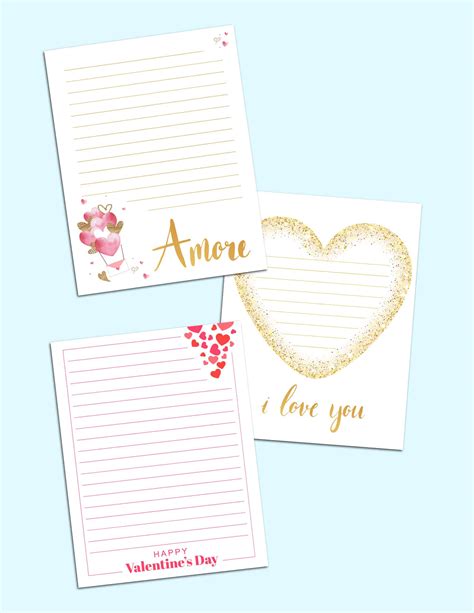 3 Free Happy Valentines Day Letter Templates Freebie Finding Mom