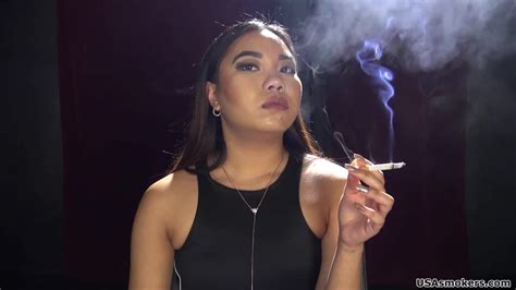Jade Pretty Asian Smoker Smoking Porn Smoking Fetish Smoke Porn