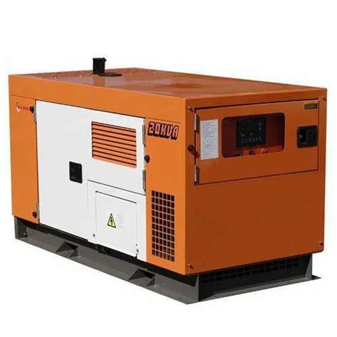 20 Kva Silent Diesel Generator 20kva At Rs 230000 No In Bengaluru Id