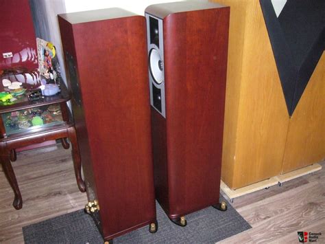 Thiel Scs4t Floor Standing Speakers With Outriggers Reduced Photo