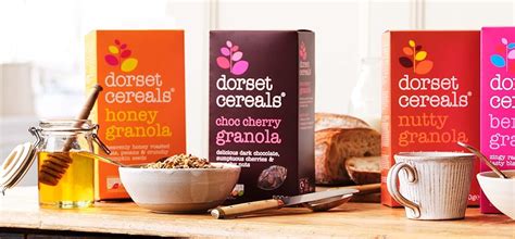 dorset cereals chocolate cherry granola cereal high  fibre