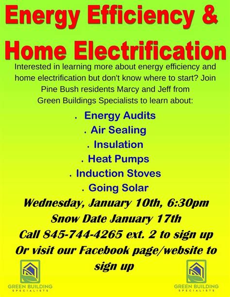 Energy Efficiency Home Electrification My Hudson Valley