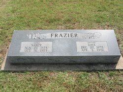 Nancy Frazier 1874 1953 Mémorial Find a Grave