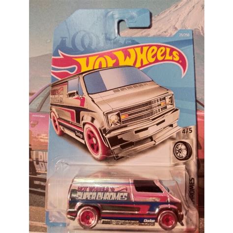 Hot Wheels Custom Dodge Van Shopee Malaysia