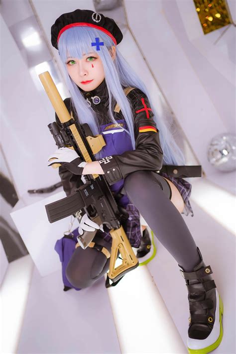 Arty亚缇 Cos 《少女前线》中hk416 [arty亚缇 Cos 作品] 趣画阁