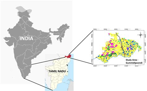 Study Area—gummidipoondi And Part Of Ponneri Taluk Pua Of Chennai In