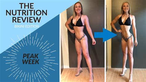 Peak Week My 18 Week Bikini Transformation Bikini Prep Series YouTube