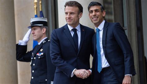 Macron And Sunak Discuss Strengthening Support For Ukraine