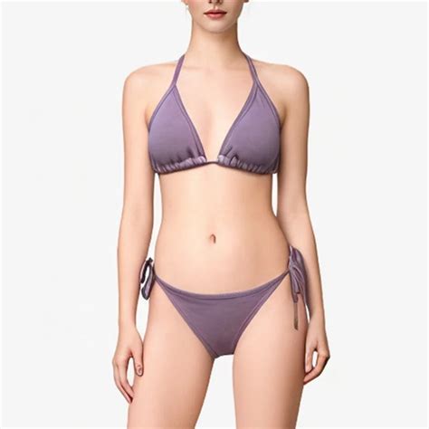 Temperature Change Color Bikini Thermal Color Changing Swimsuit Piece Set Sexy Bikini Suitable