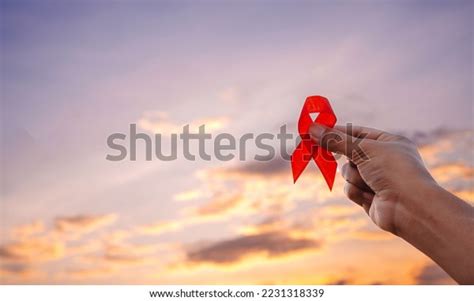 Red Ribbon December World Aids Day Stock Photo 2231318339 | Shutterstock