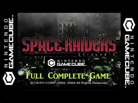 Space Raiders Complete Game GameCube Replay YouTube