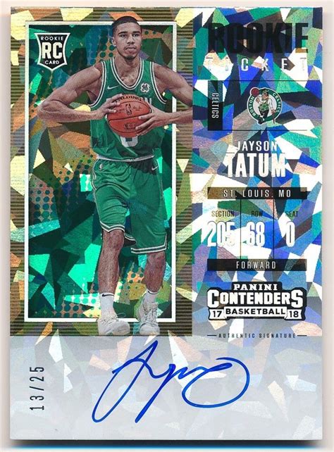 Jayson Tatum Panini Select Rc Asakusa Sub Jp