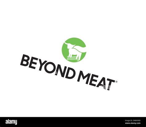 Beyond Meat, rotated logo, white background B Stock Photo - Alamy