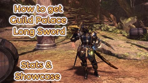 How To Get Royal Captain Rapier Guild Palace Long Sword Stats