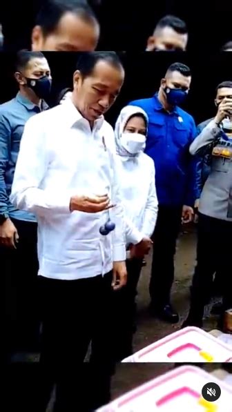 Momen Jokowi Main Nok Nok Di Subang Ridwan Kamil Mood Presiden