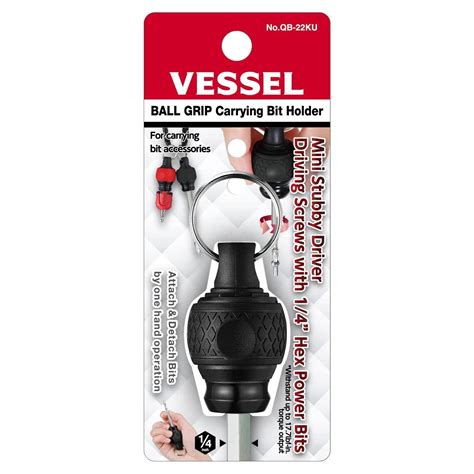 Outils Pour Les Vaisseaux Vessel Tools QB22KU BALL GRIP Porte Embouts