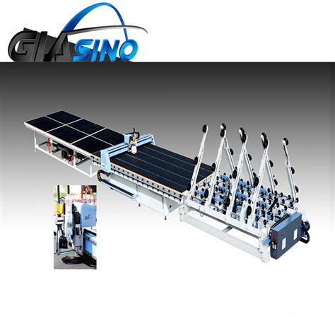 Cnc Automatic Glass Cutting Machine Jumbo Size Glass Cutting Of Float Glass Using The Diamond