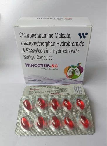 Dextromethorphan Hydrobromide Chlorpheniramine Maleate And Phenylephrine