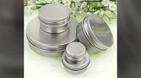 Ml Ml Lip Balm Containers Wholesale G Cosmetic Aluminum Jar Al Tin