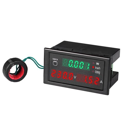 Sinotimer Spm001 Ac 80 300v 300 450v 0 100a Led Digital Ac Voltmeter