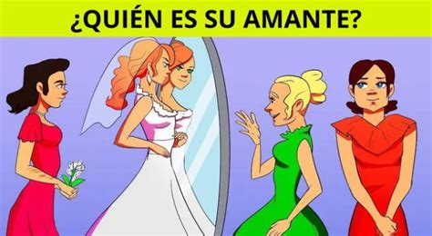 Solo El 2 Superó Este Acertijo En 7 Segundos ¿quién Es La Amante De La Novia