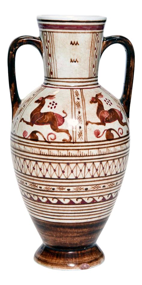 1960s Grecian Urn Vase Chairish