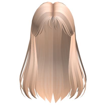 Straight Hime Hair Blonde Roblox