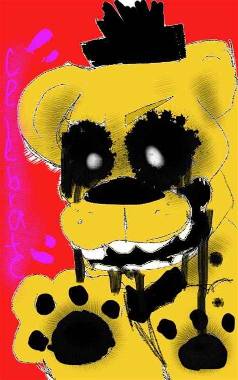 Golden Freddy Fnaf By Rainb0wskittles Drawnmasterpiece Fnaf Golden Freddy