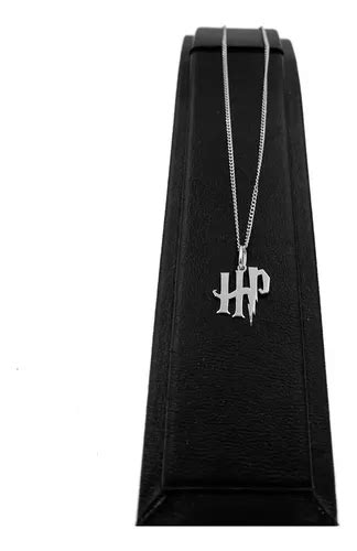 Dije Y Cadena Simbolo Harry Potter Hp Plata Envio Gratis Meses