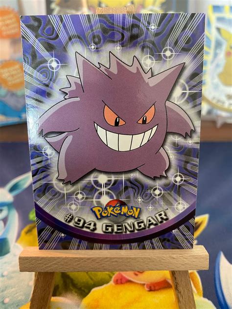 Gengar 94 TOPPS Series 2 2000 Pokemon kort 433494489 Köp på