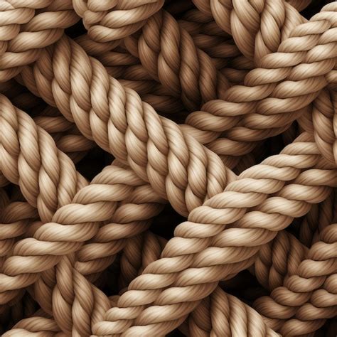 Premium AI Image | Rope twist seamless pattern Loop art Generate Ai