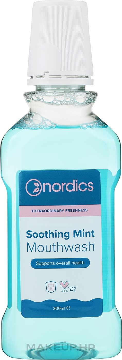 Nordics Soothing Mint Mouthwash Vodica za ispiranje usta Umirujuća