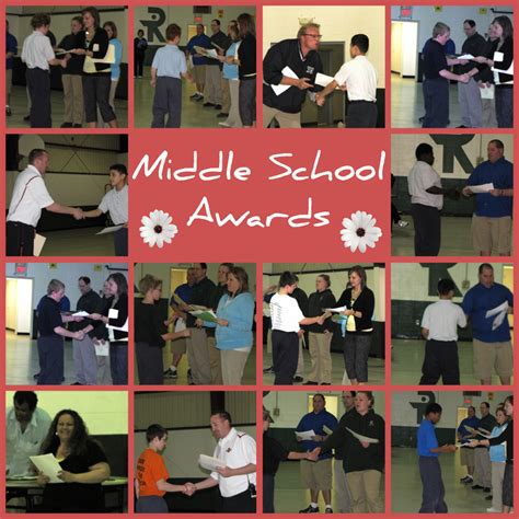 May: High School and Middle School Awards