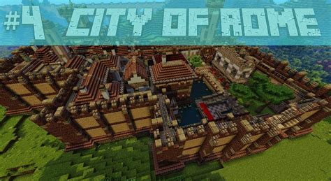 Minecraft Epic Creation Showcase City Of Rome With Images Cool