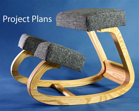 Kneeling Chair Plans Woodworking Project Plans Etsy