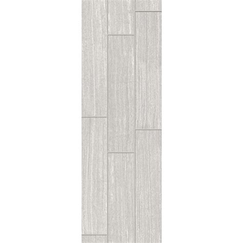 Shop Style Selections Leonia Silver Porcelain Floor And Wall Tile