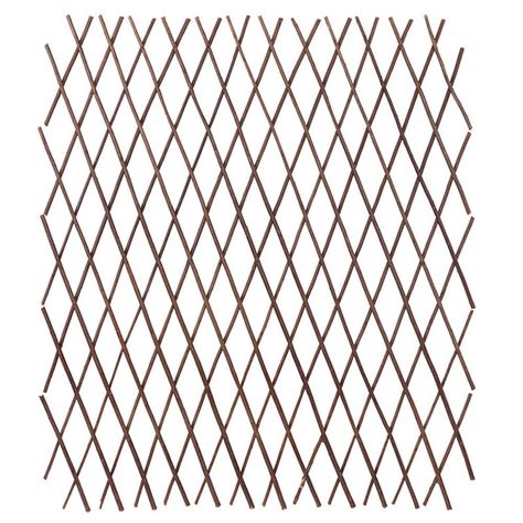 Laideyi Wooden Garden Fence Expanding Trellis Fence Retractable Fence