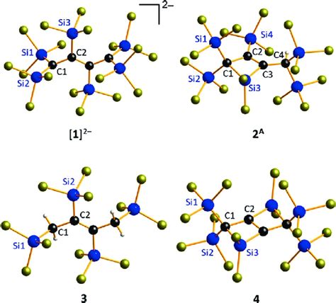 Molecular Structures Of Ph 4 P 2 1 2 A 3 And 4 In The Solid